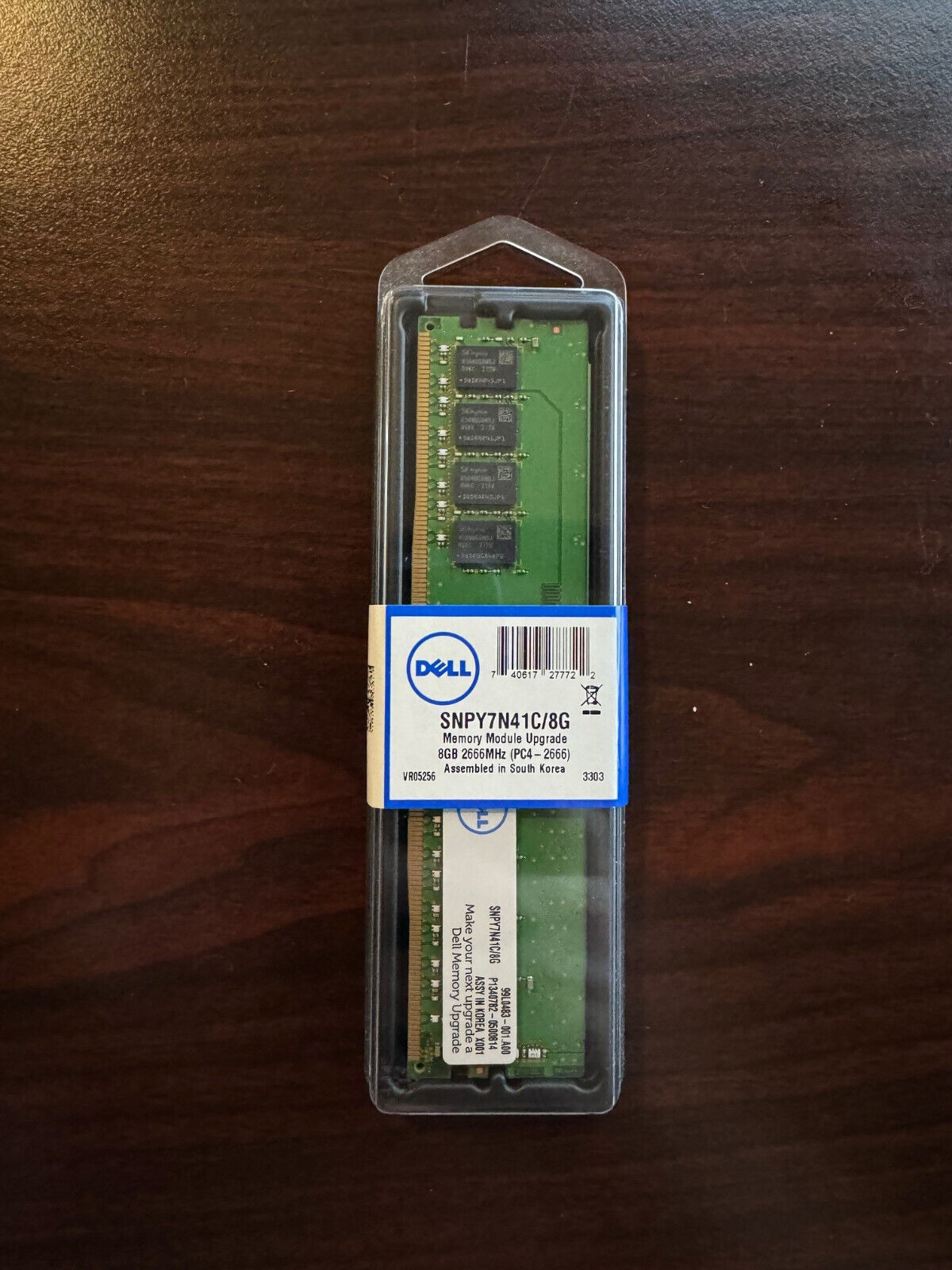 OEM Dell SNPY7N41C/8G Memory Module Upgrade-New & Sealed