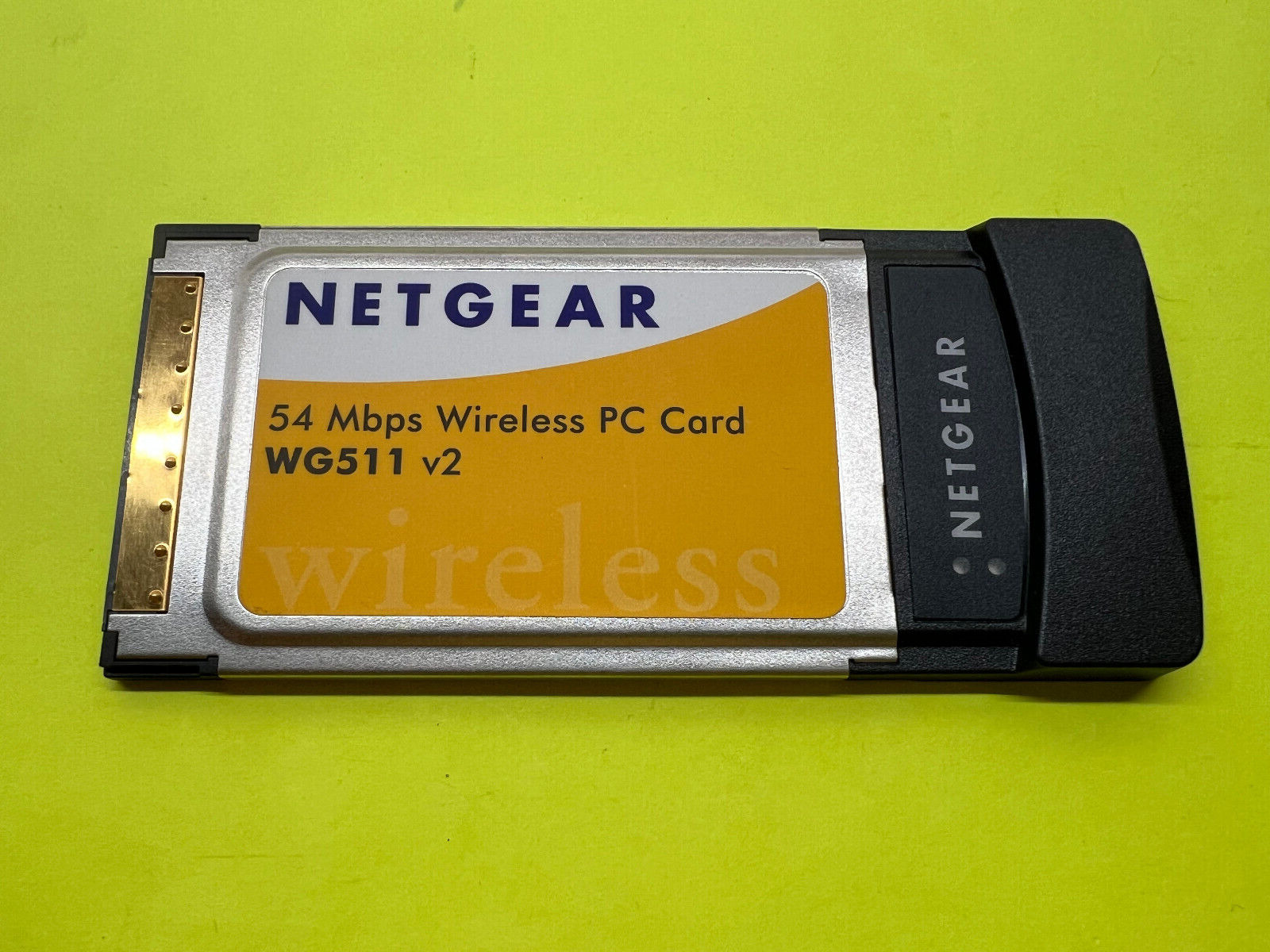 Netgear WG511 v2 54Mbps Wireless PC Card 