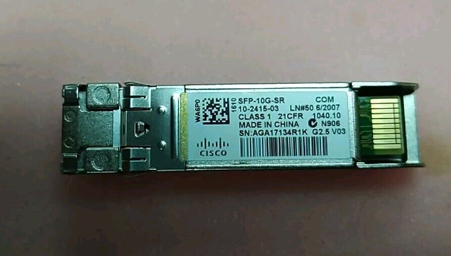 Cisco SFP-10G-SR 10-2415-03  10 Gigabit Transceiver  