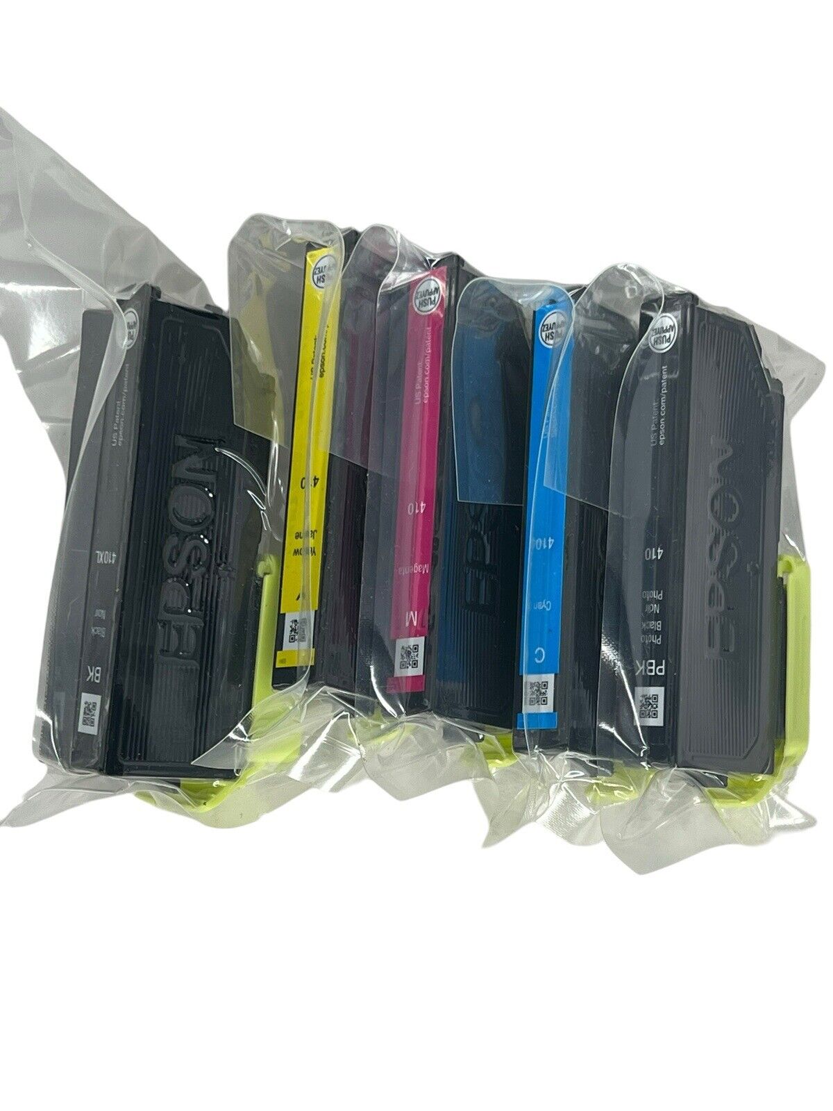 5pk Genuine Epson 410 XL Black, Black & 410 Colors XP530 XP630 XP830 XP640 XP635
