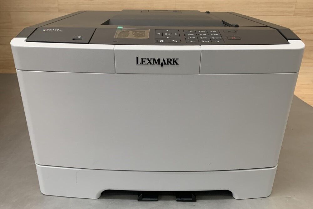 Lexmark CS410n 32ppm DPI USB Ethernet Color Laser Printer (5027-410 / 28D0203)