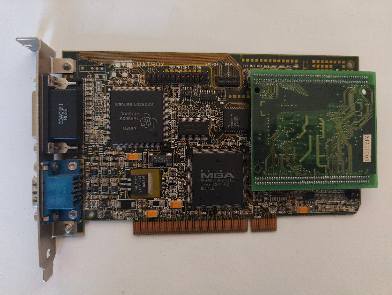 Matrox Millennium MGA-2064W 4 MB PCI Video Graphics Card