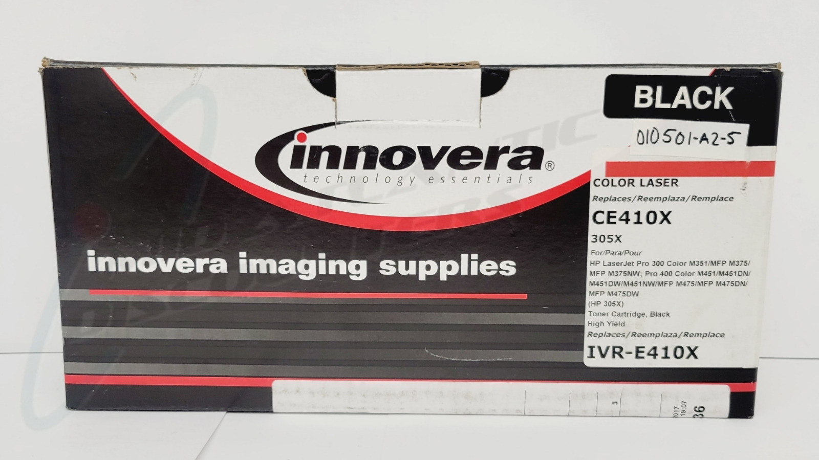 Innovera IVR-E410X CE410X (305X) High-Yield Toner Black