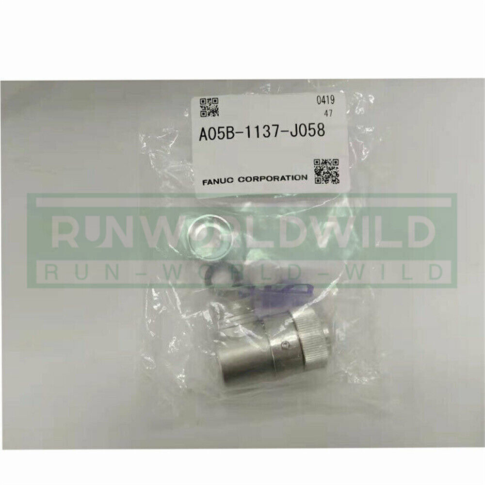 1PC Fanuc A05B-1137-J058 Electrical Connector 12 pin including cable clamp