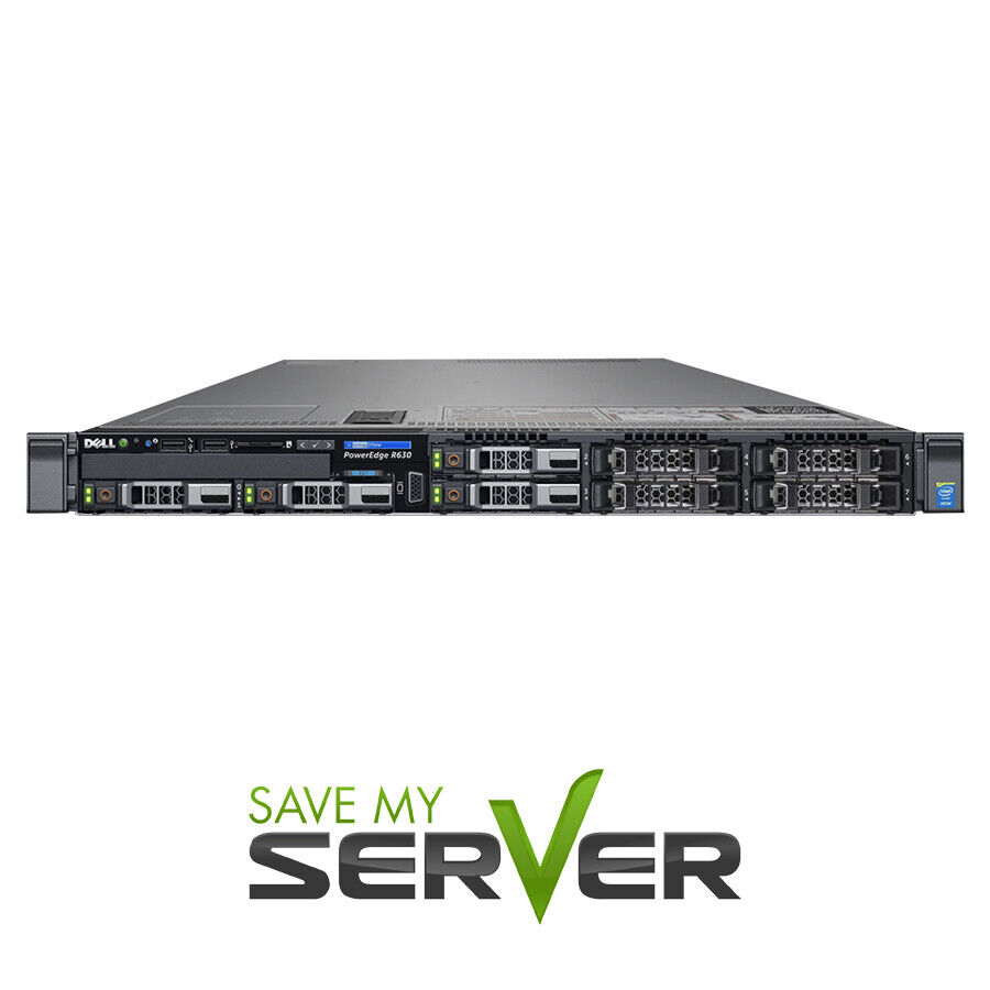 Dell PowerEdge R630 Server | 2x E5-2690 V3 = 24 Cores | 64GB | H730 | 2x 1.2TB