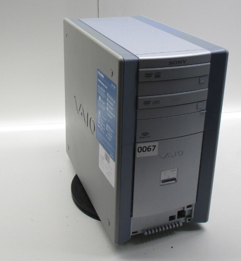 Sony Vaio PCV-RX951 Desktop Computer Intel Pentium 4 512MB Ram No HDD