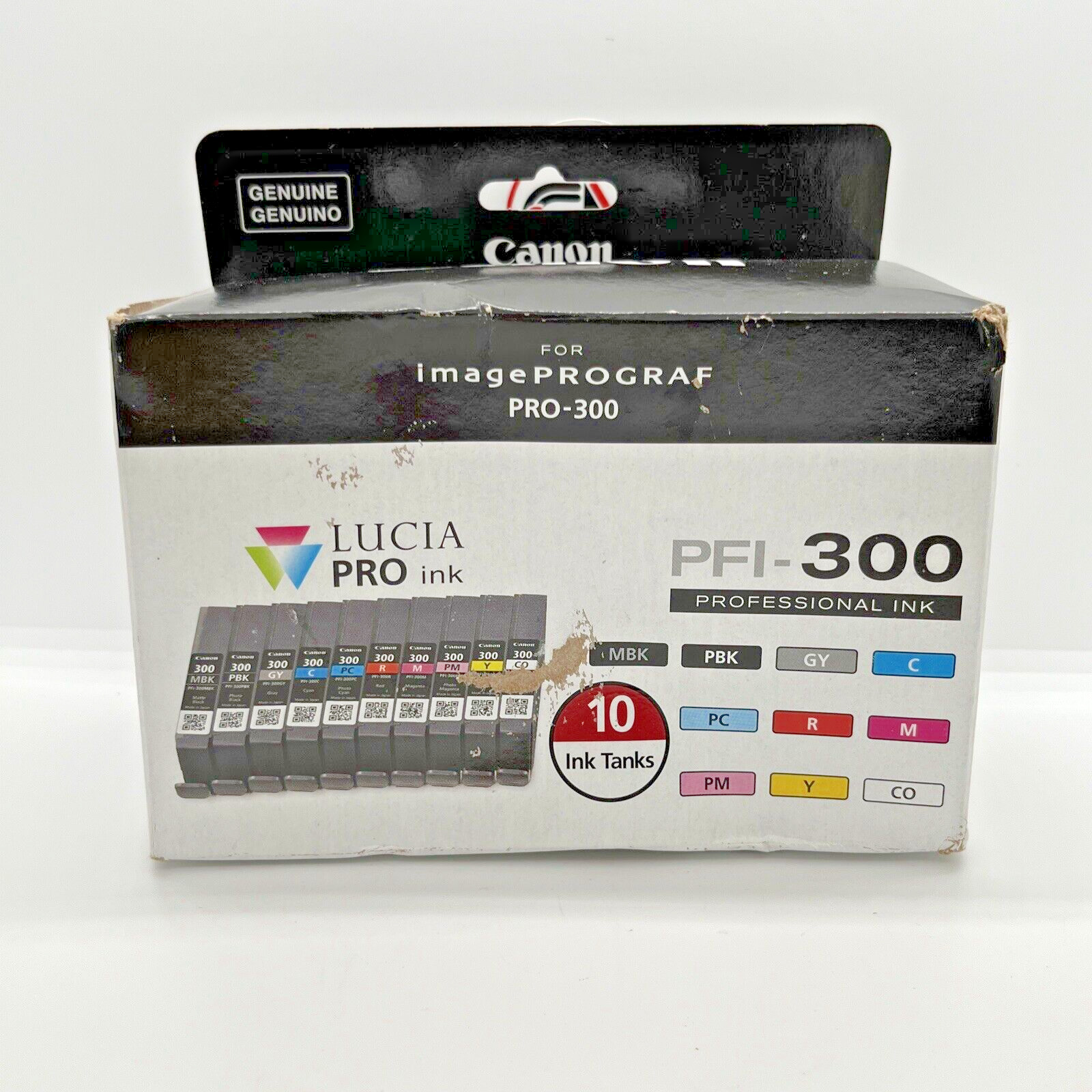 Canon LUCIA PRO PFI-300 Original Ink Cartridge Value Pack Photo - NEW