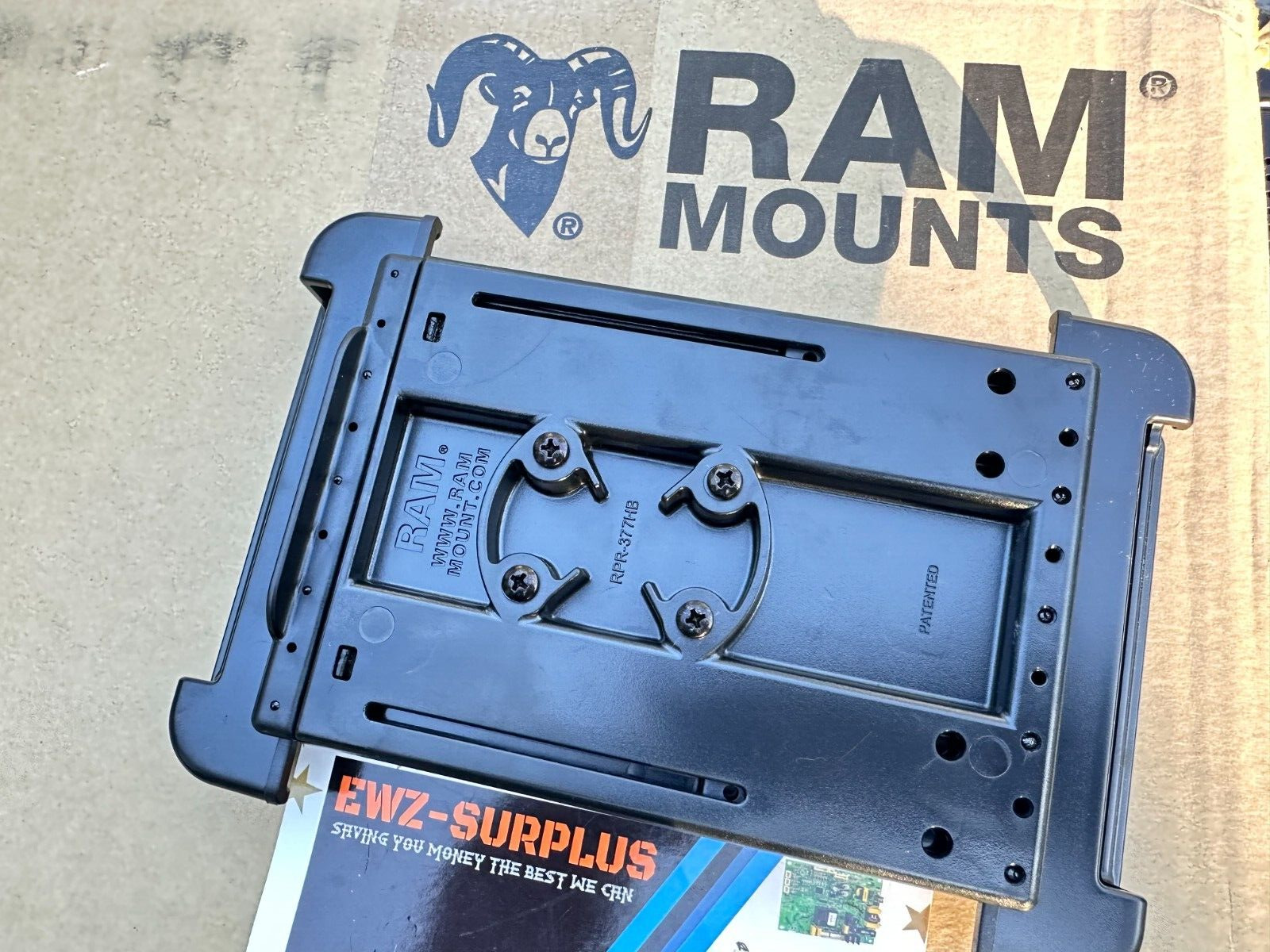 RAM Mount Tablet Mount Tab-Tite Cradle for 7-8