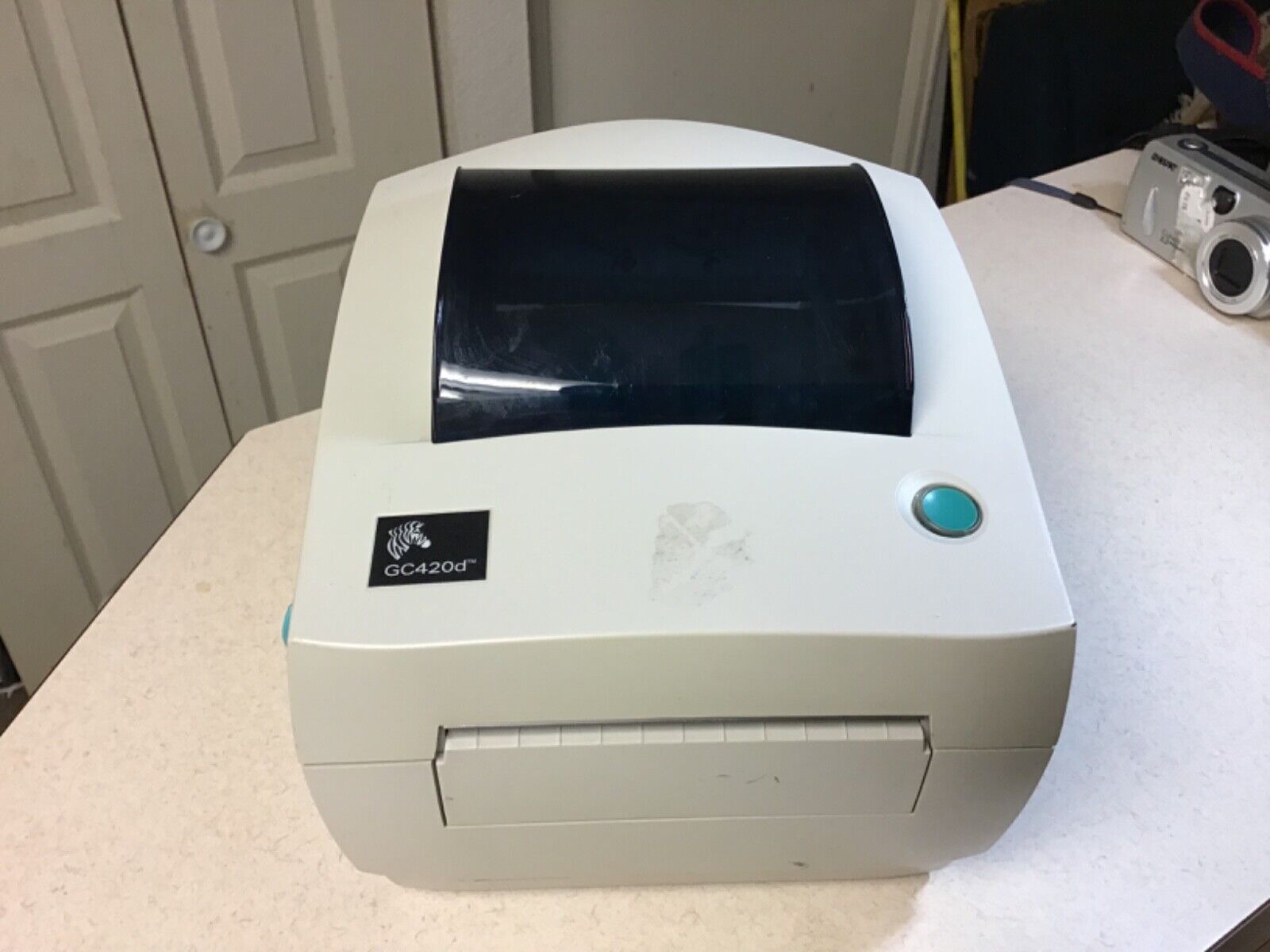 Zebra GC420d Direct Thermal USB Label Printer Untested See Details