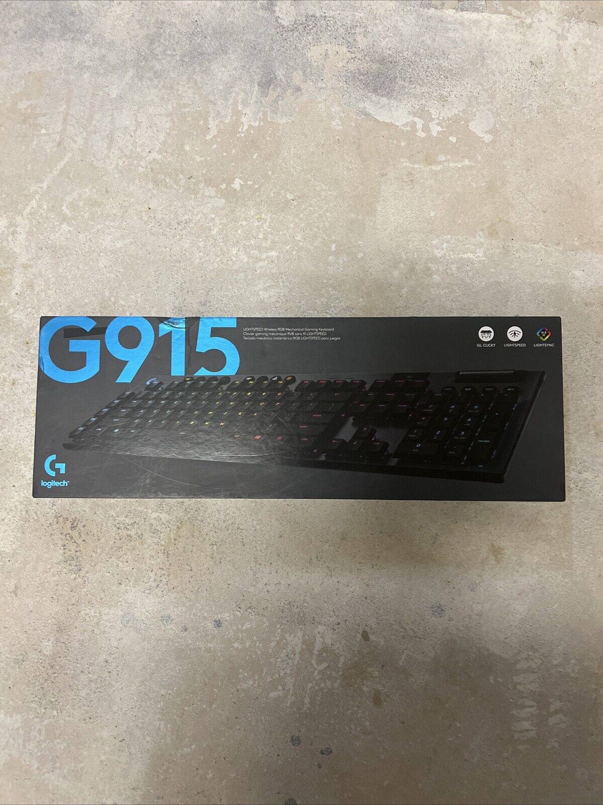 Logitech G915 LIGHTSPEED Wireless RGB Gaming Keyboard SEALED NEW IN BOX