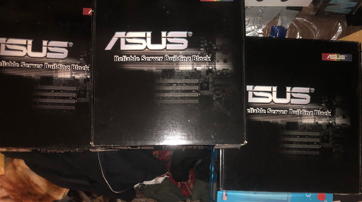 ASUS Motherboard N13219 for Parts Corsair Promise Computer