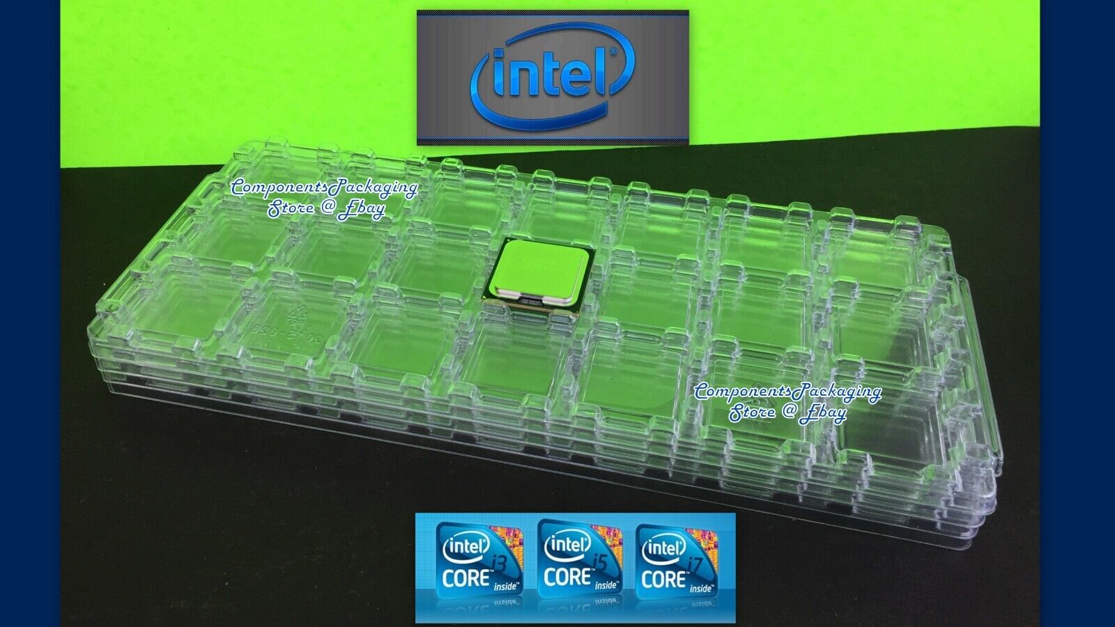 Intel OEM Bulk CPU Tray for Intel Socket LGA1150 1155 1156 Lot of 2 6 12 30 50 