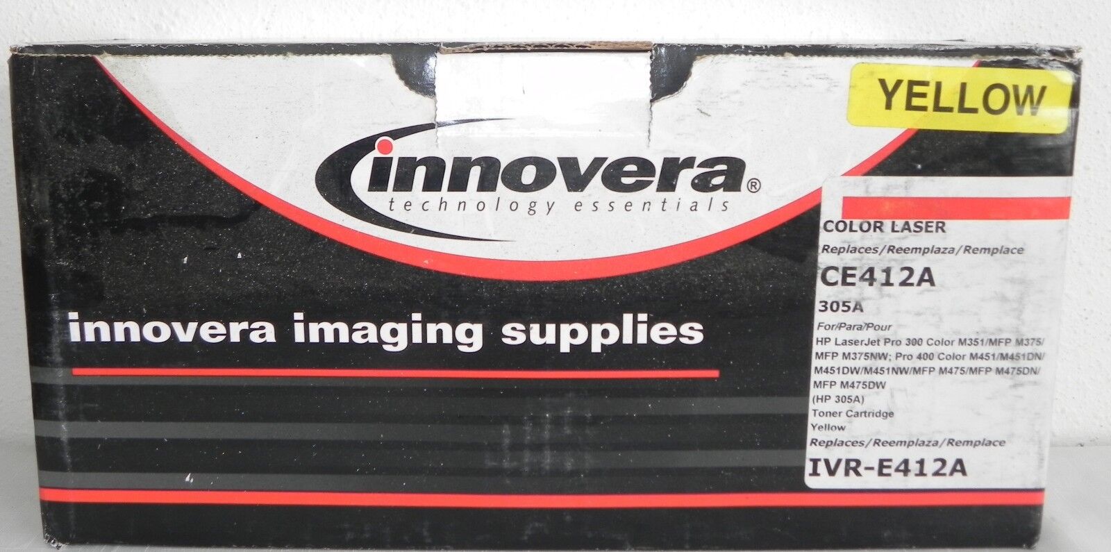 Innovera Technology Essentials Color Laser CE412A 350A Yellow Toner Cartridge 