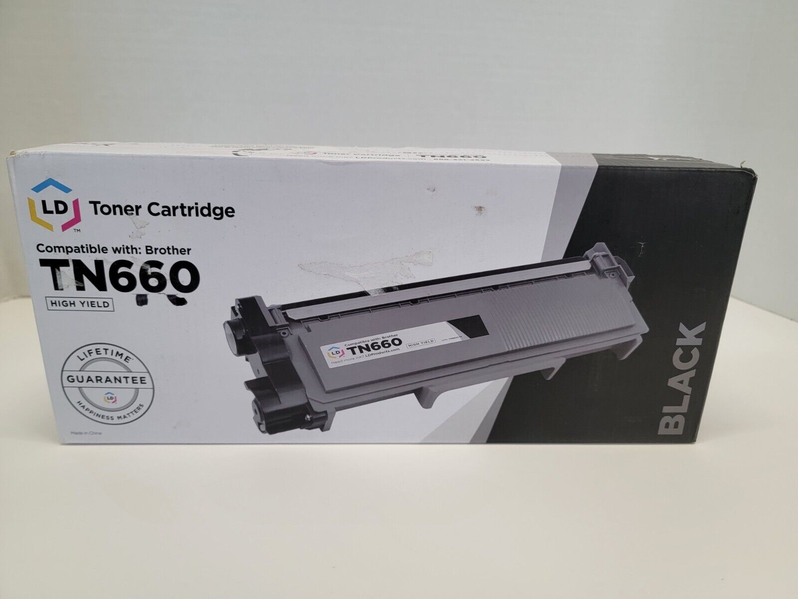Brand New LD High Quality High Yield Toner Cartridge for Brother TN660 