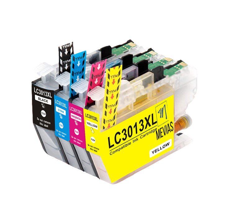 4Pk LC3013 High Yield Ink for Brother MFC-497DW MFC-491DW MFC-895DW MFC-690DW