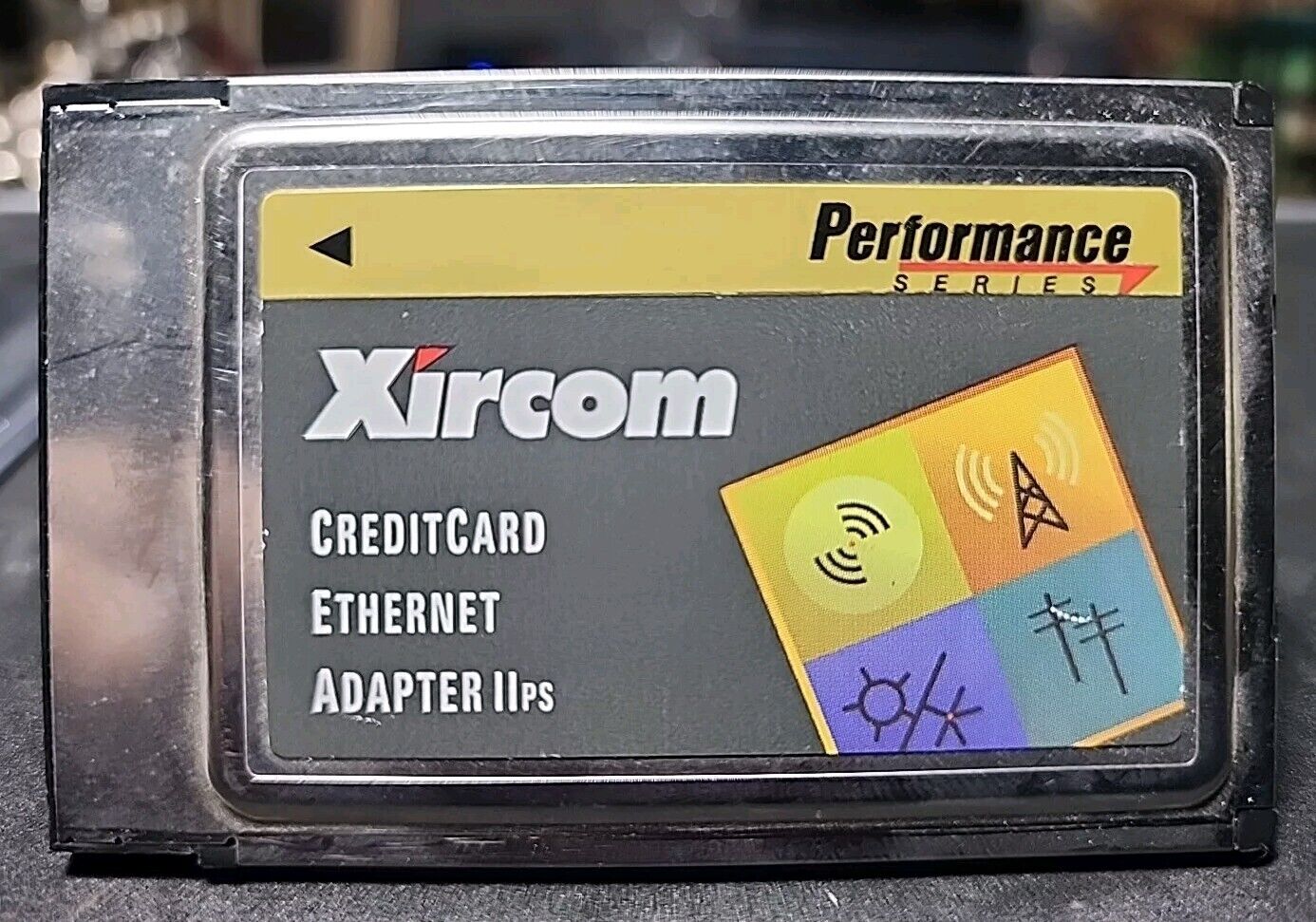 Vintage Xircom PCMCIA CreditCard Ethernet IIps  PS-CE2 (NO Dongle) 10/100