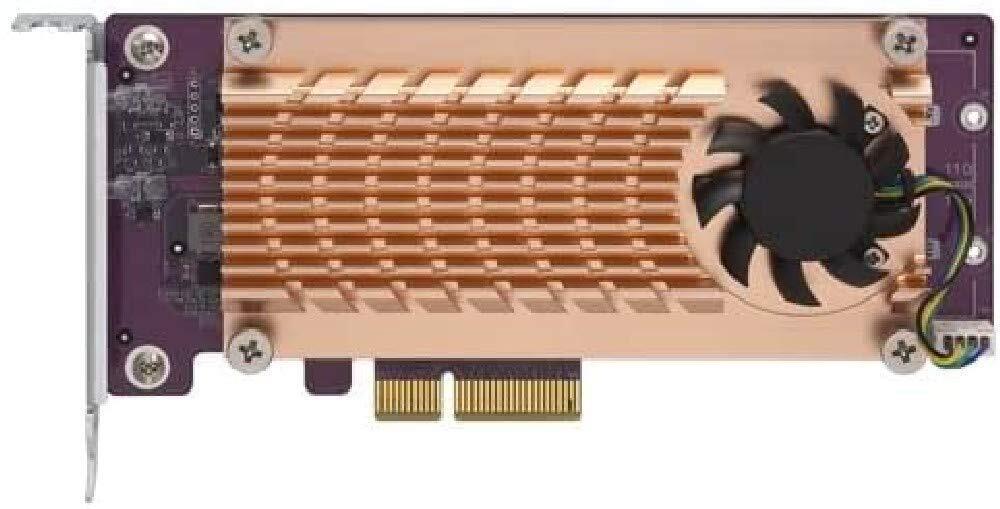 QNAP QM2-2P-244A 2-Slot PCIe Gen 2 Network Expansion Card for M.2 PCIe SSDs