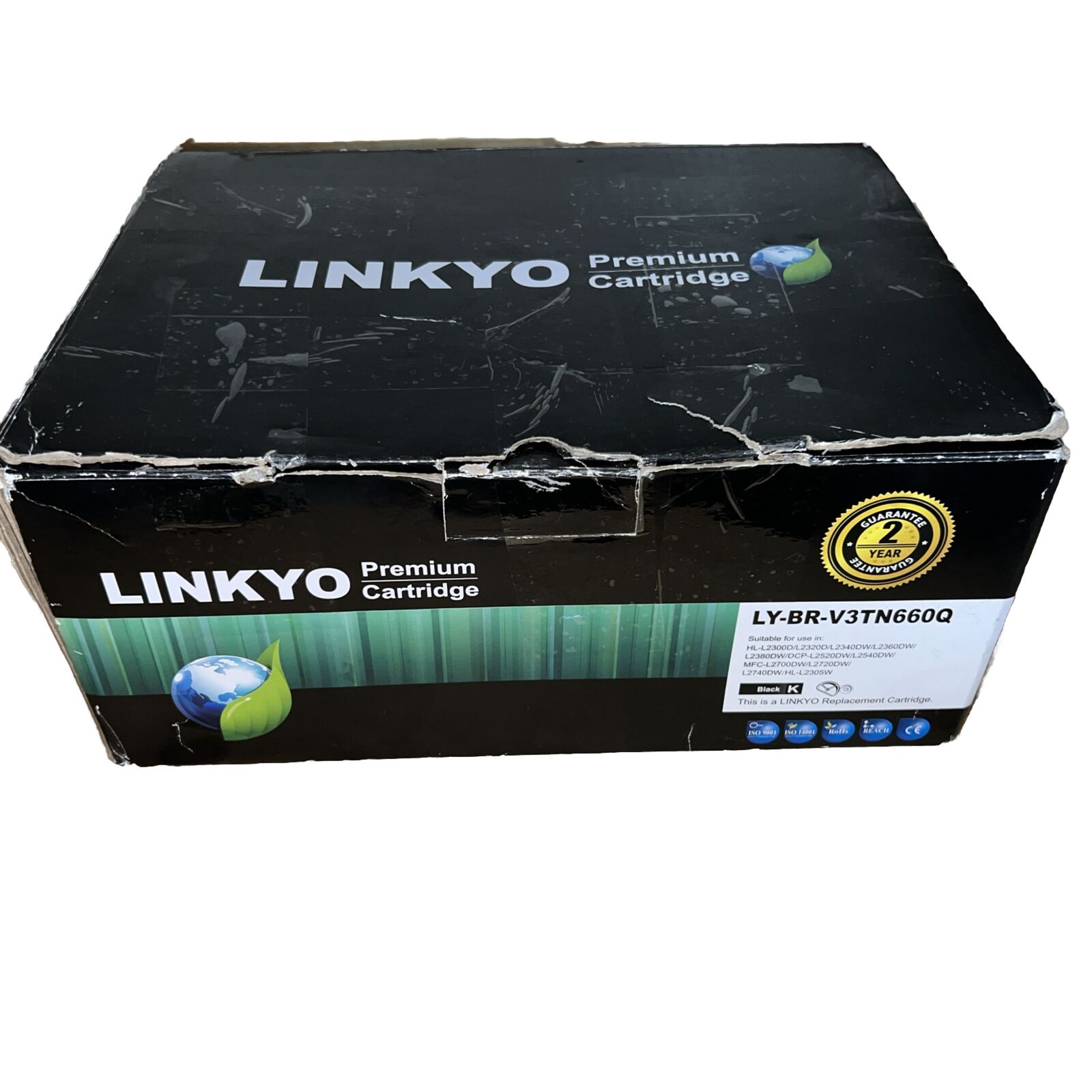 Linkyo Replacement Toner Cartridge LY-BR-V3TN660Q- 4 Pack - Brother Laser Toner