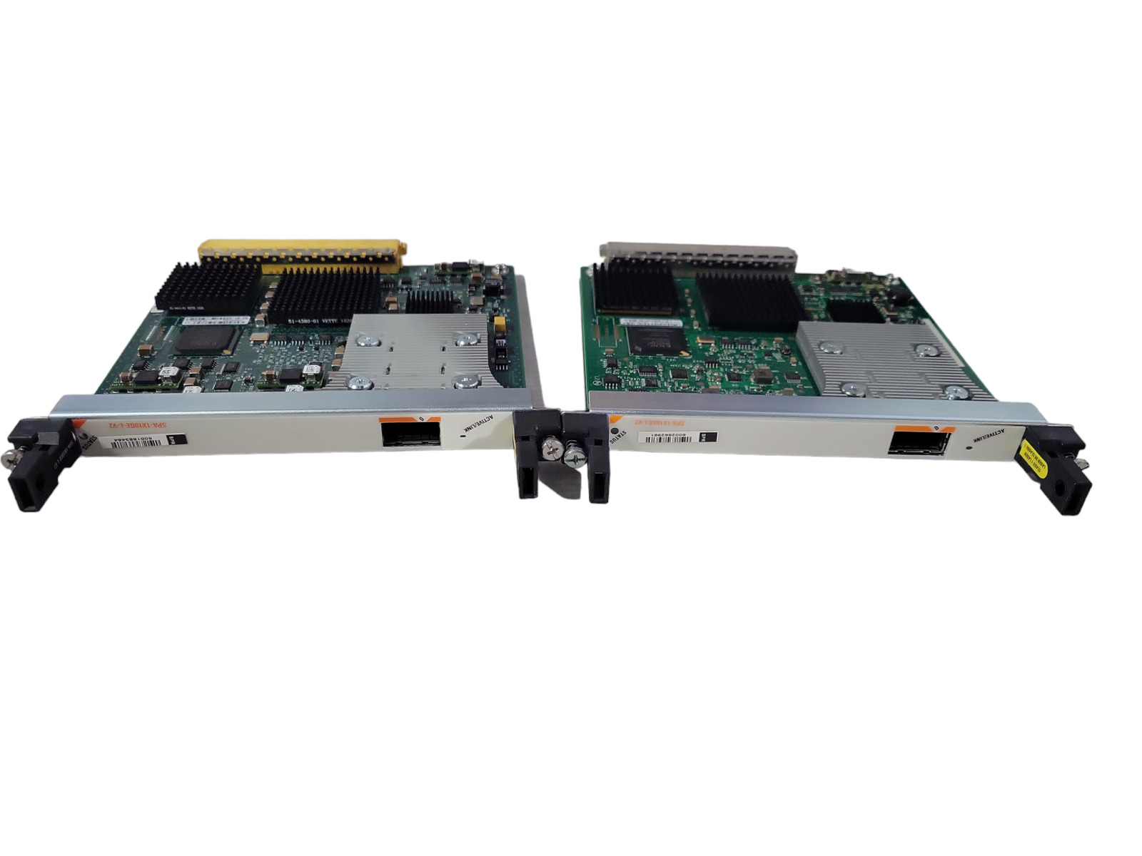 LOT 2x Cisco SPA-1X10GE-L-V2 10Gig Ethernet Module 