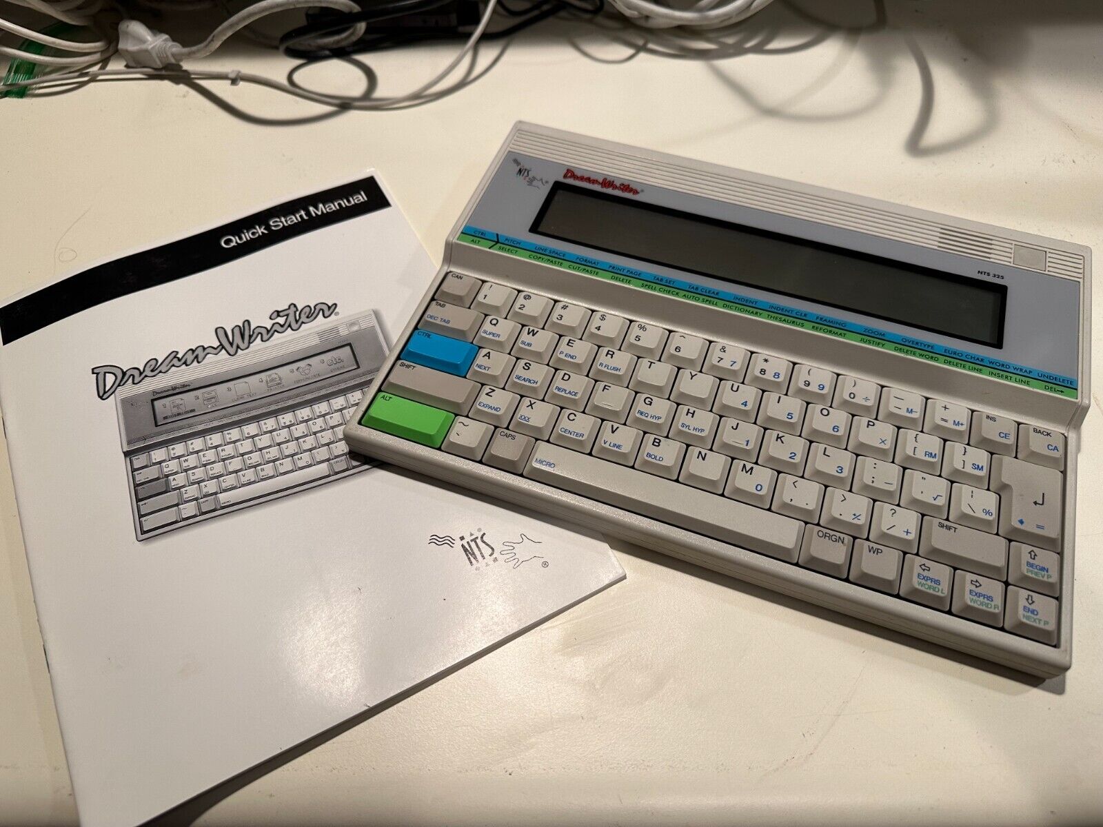 NTS DreamWriter 325 Portable Vintage Computer BASIC ROM INSTALLED Fully Working