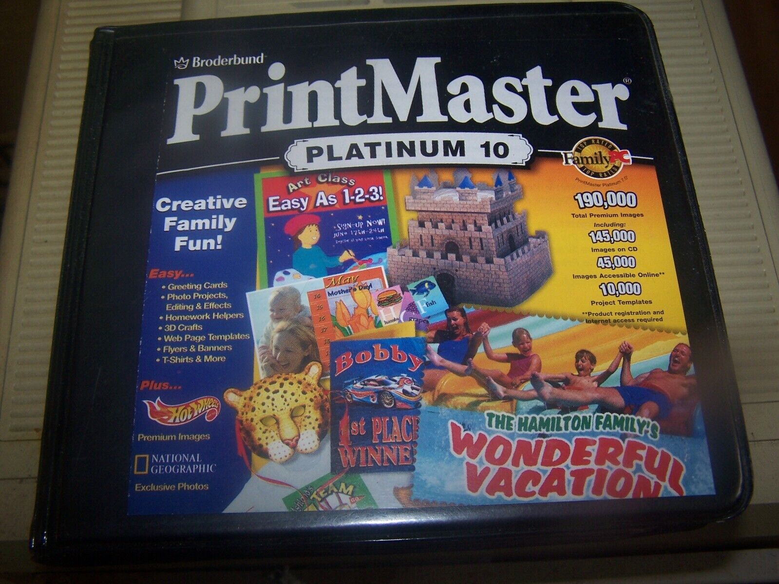 Print Software CDs: PrintMaster Platinum 10 ******Windows 95/98/2000 NT 4