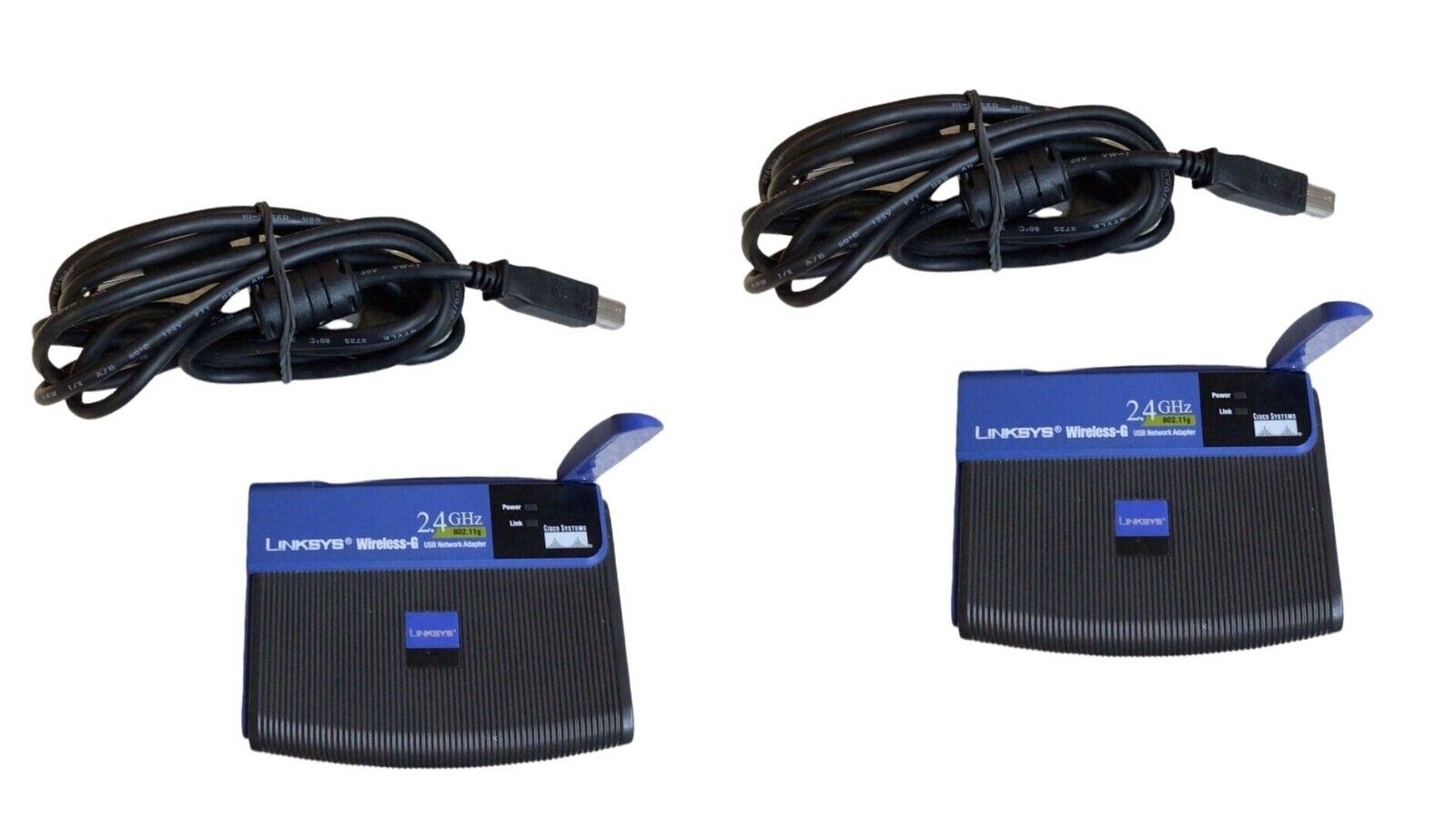 3x 802.11g/b Linksys WUSB54G Wireless-G USB Wireless-B Network Adapter Card WIFI