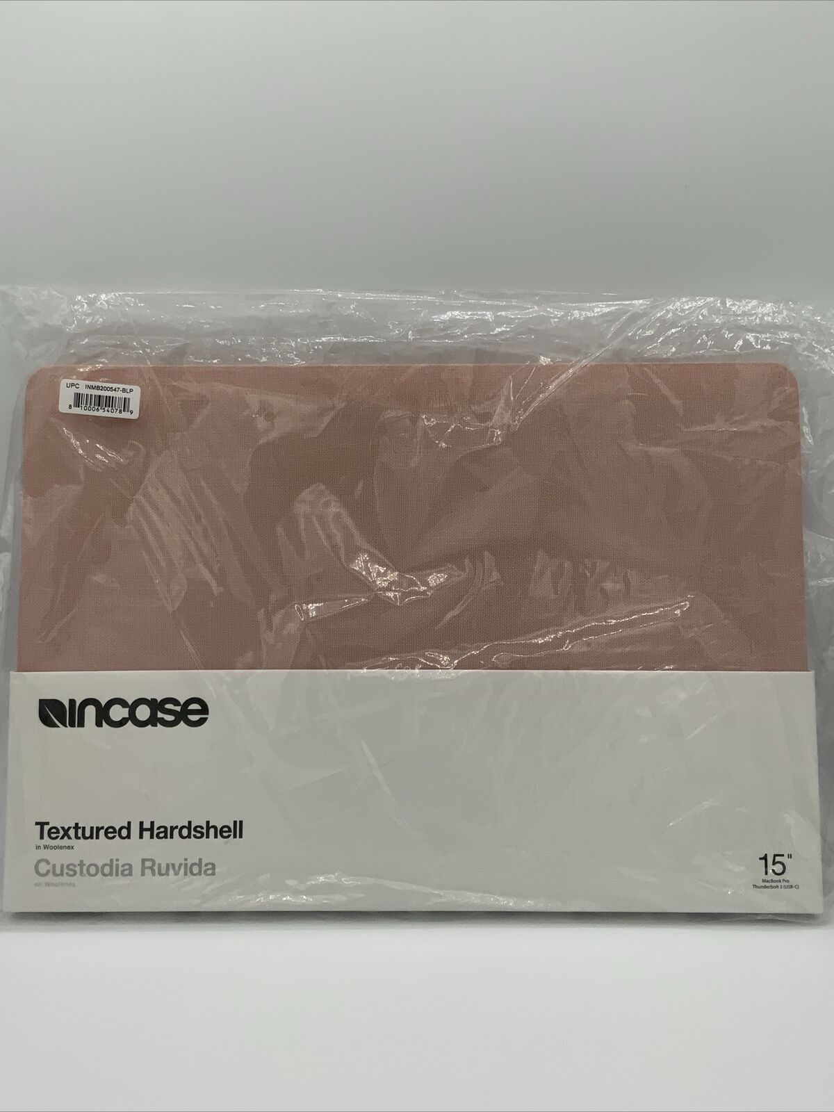Incase Textured Hardshell in Woolenex for 15-Inch Macbook Pro - Thunderbolt 3