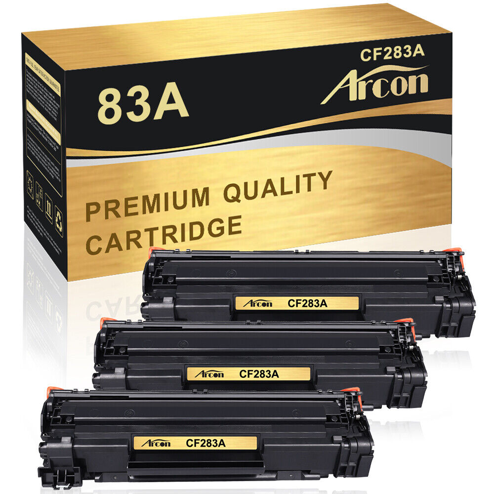 1-10PK CF283A Toner Cartridge Compatible With HP 83A LaserJet M127fn M127fw lot