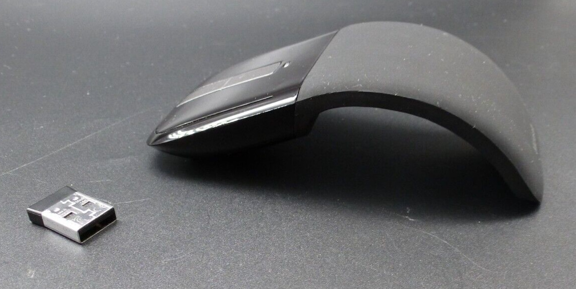 Microsoft Microsoft Arc Mouse (Black) Wireless Touch Mouse