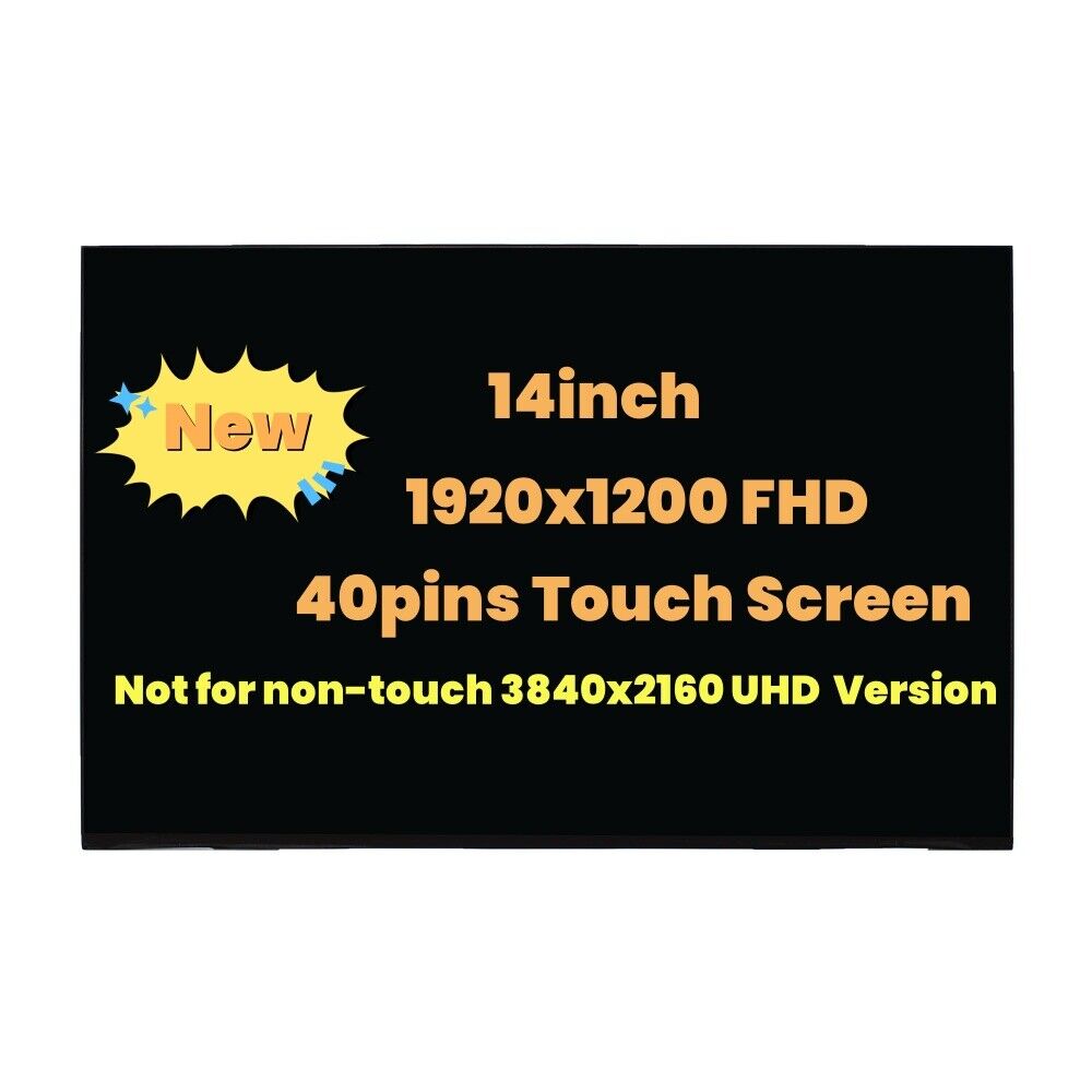 New LCD Touch Screen For Lenovo Thinkpad X1 Carbon Gen 9 20XW 20XX R140NW4D R0