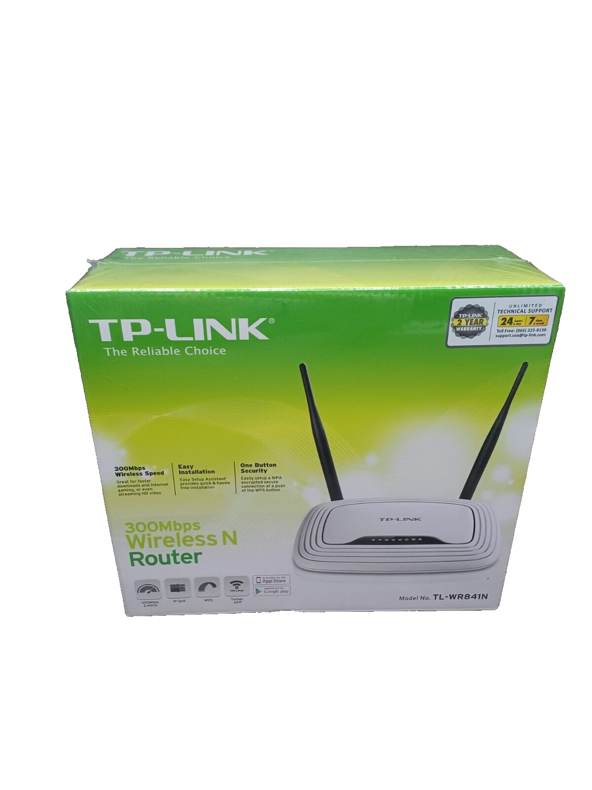 TP-Link Network TL-WR841N 300Mbps Wireless N Router 
