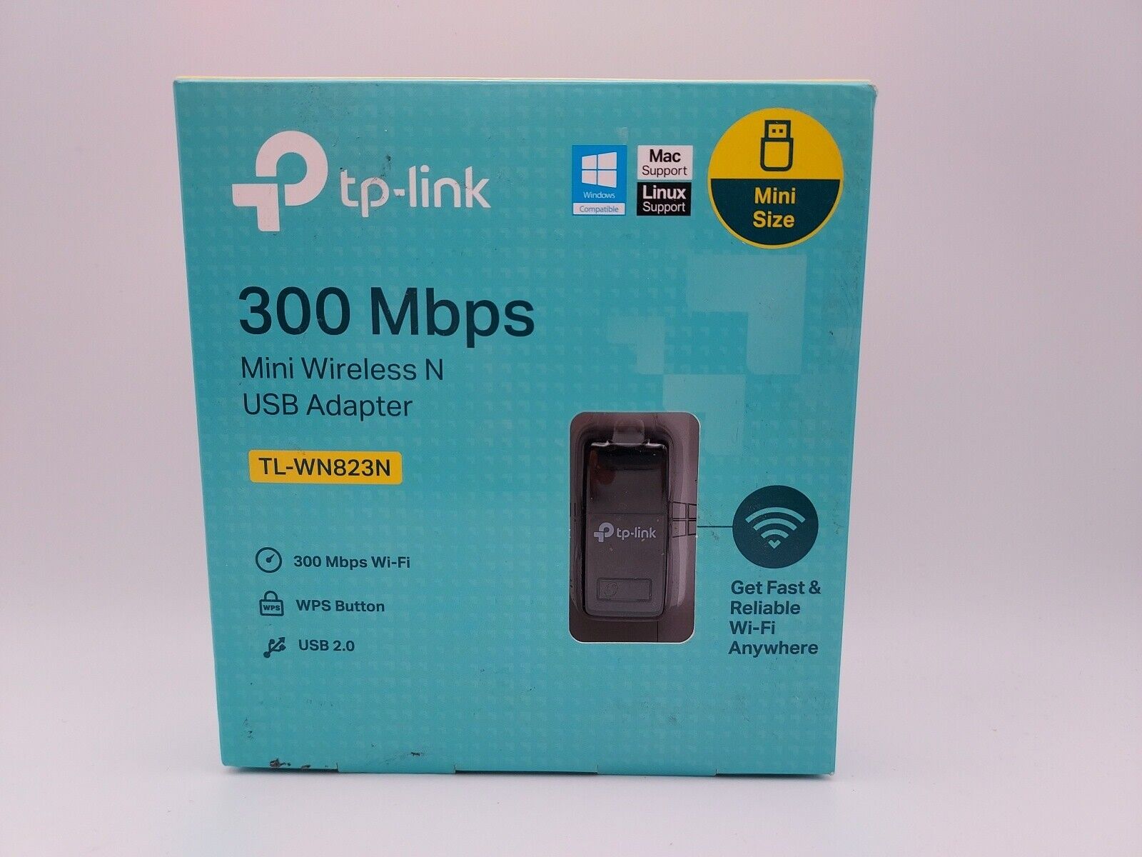 TP-Link TL-WN823N N300Mbps Mini USB Wireless WiFi Network Adapter for PC