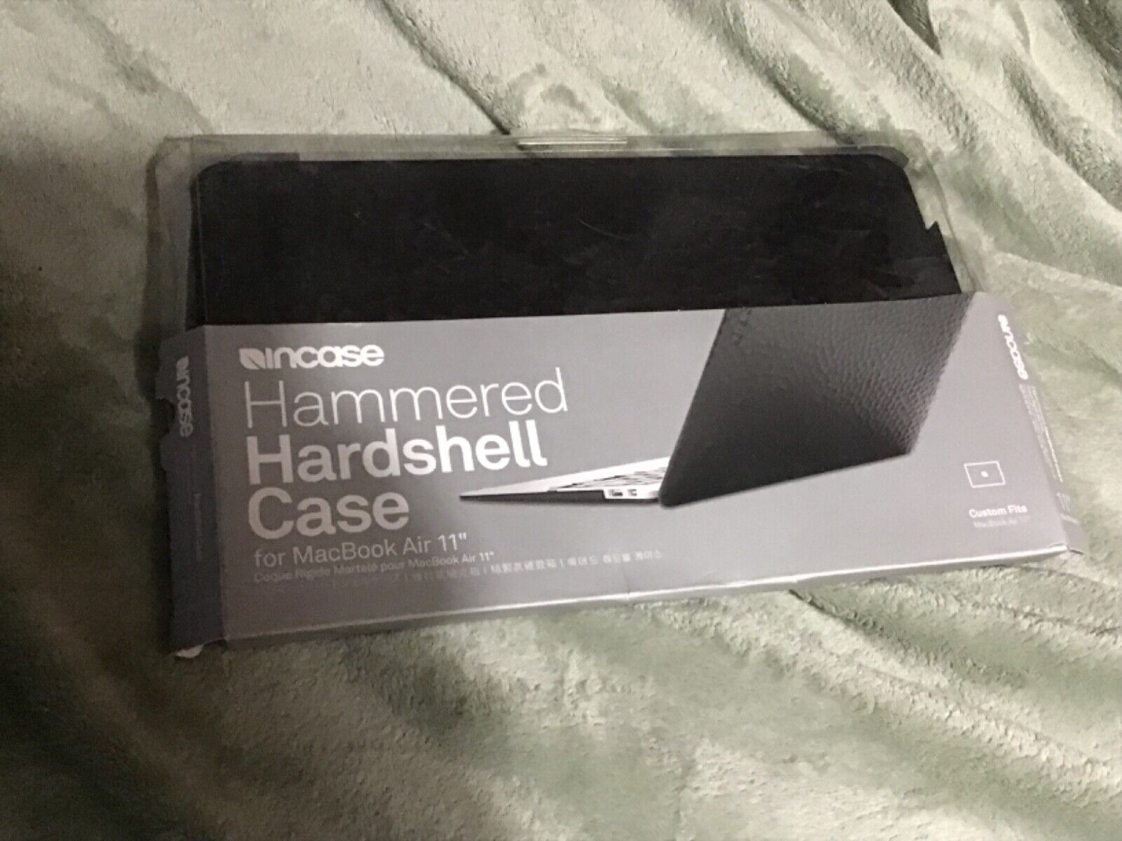 incase hammered hardshell case for mackbook air 11' new blk