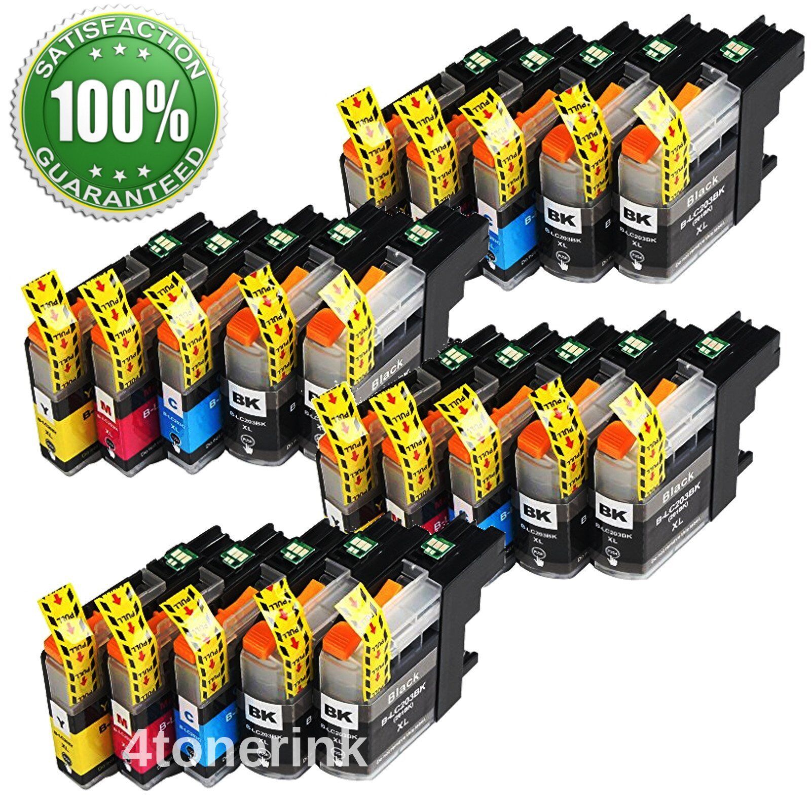 20PK LC203XL LC-203XL Ink Cartridge For Brother MFC-J460dw MFC-J480dw MFC-J485dw