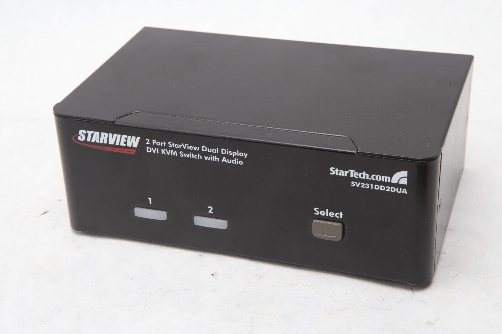 StarTech.com SV231DD2DUA 2 Port Dual DVI USB KVM Switch With Audio NO AC T33
