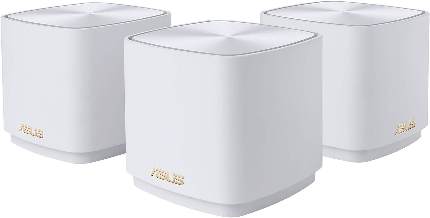 ASUS ZenWiFi AX Mini Mesh WiFi 6 System (AX1800 XD4 3PK) - White - L8.11