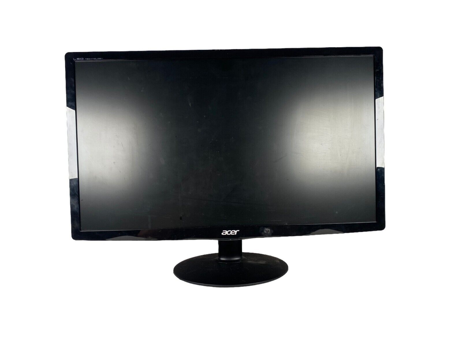 Acer S240HL 24-Inch LED Monitor - HD Slim Design Widescreen w/ Stand & Adapter