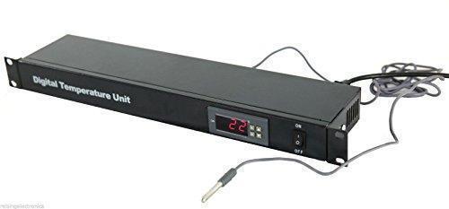 Raising Electronics Rack Mount Server Digital Temperature Control Unit 110V 1U