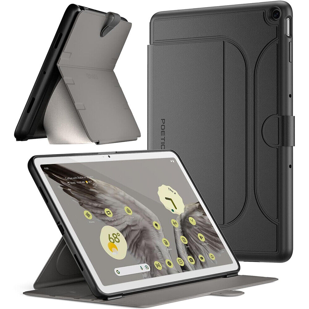 For Google Pixel Tablet 2023 Case Poetic Explorer Magnetic Folio Stand Cover