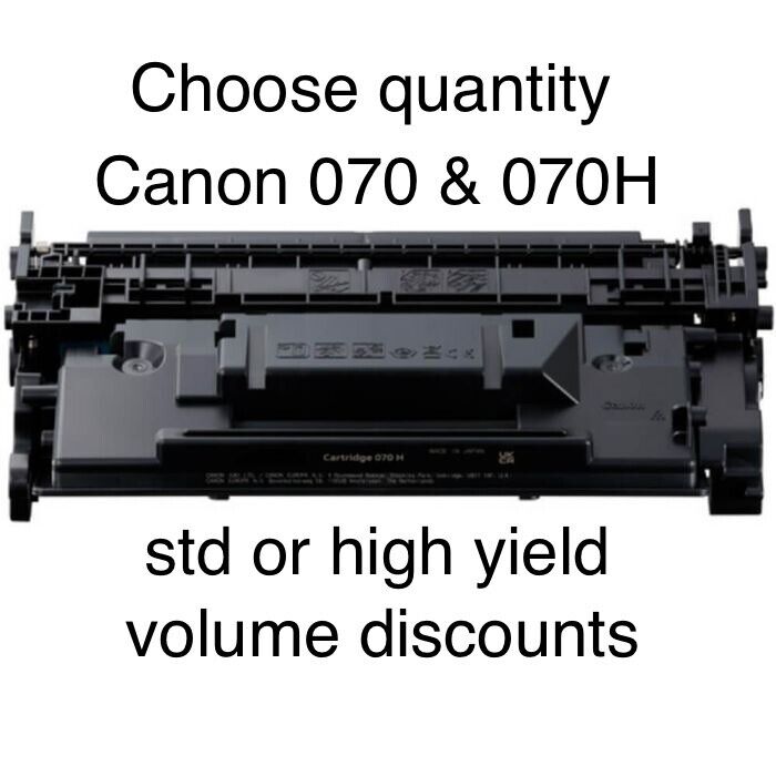 Compatible Canon 070 070H Toner Cartridge MF465dw MF462dw LBP247dw LBP246dw lot