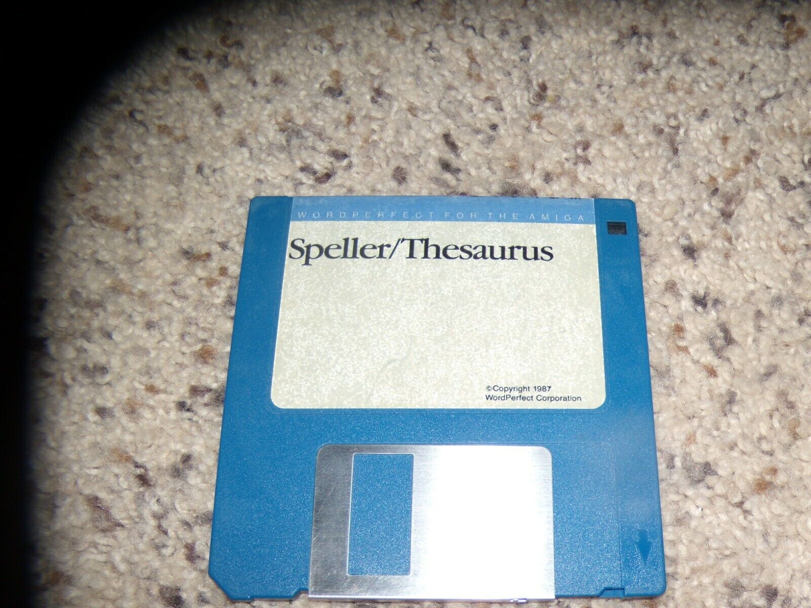 Speller/Thesaurus Commodore Amiga on 3.5