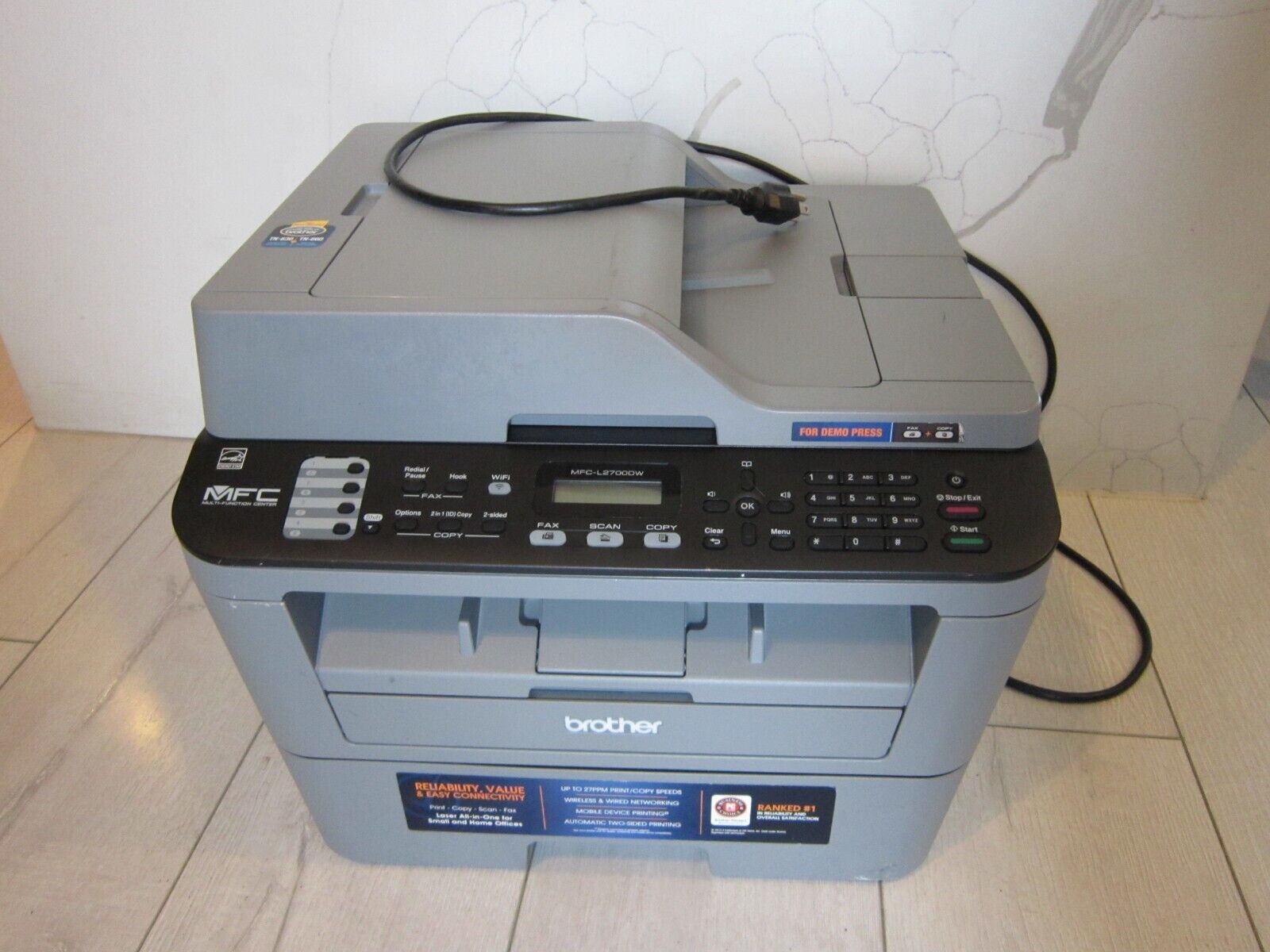 Brother MFC-L2700DW Wireless Monochrome Laser MFC-L2700DW Printer