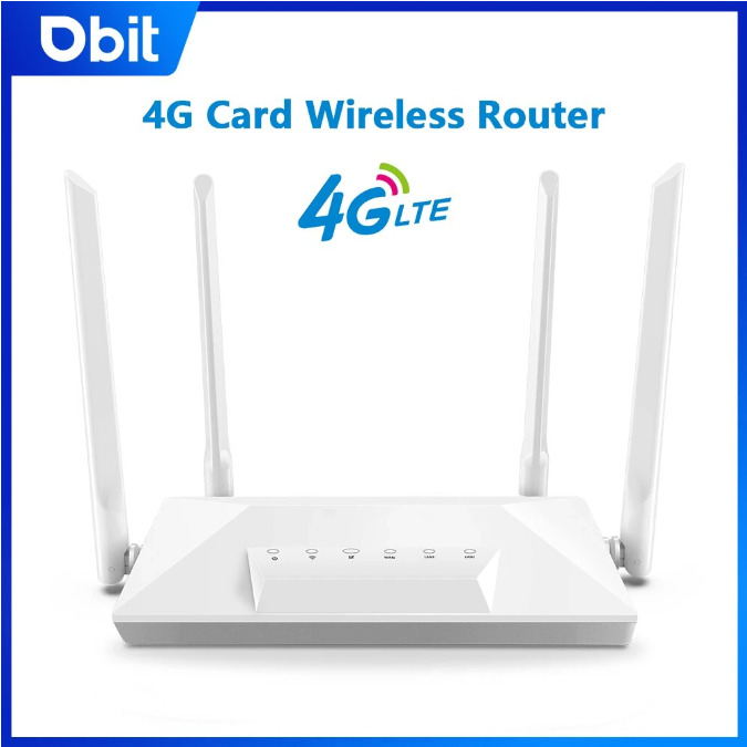 DBIT 4G CPE Wireless Router Support 30 Devices to Share Traffic