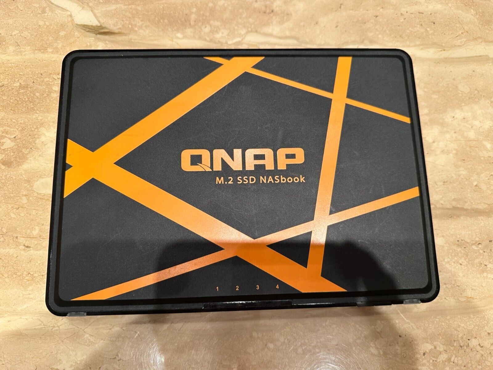 QNAP M.2 SSD NASbook Model: TBS-453A Network Attached Storage 4x512GB M.2 SSDs 