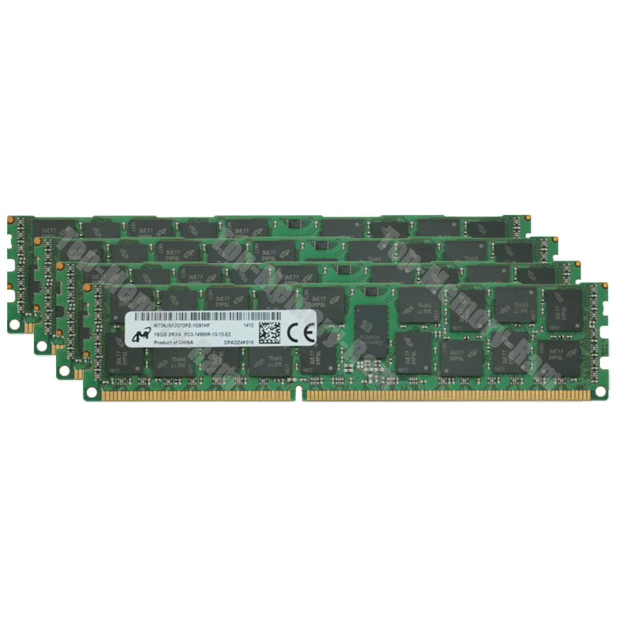 64GB (4X16GB) DDR3 1866Mhz Apple Mac Pro Late 2013 A1481 MacPro 6,1 Memory Ram