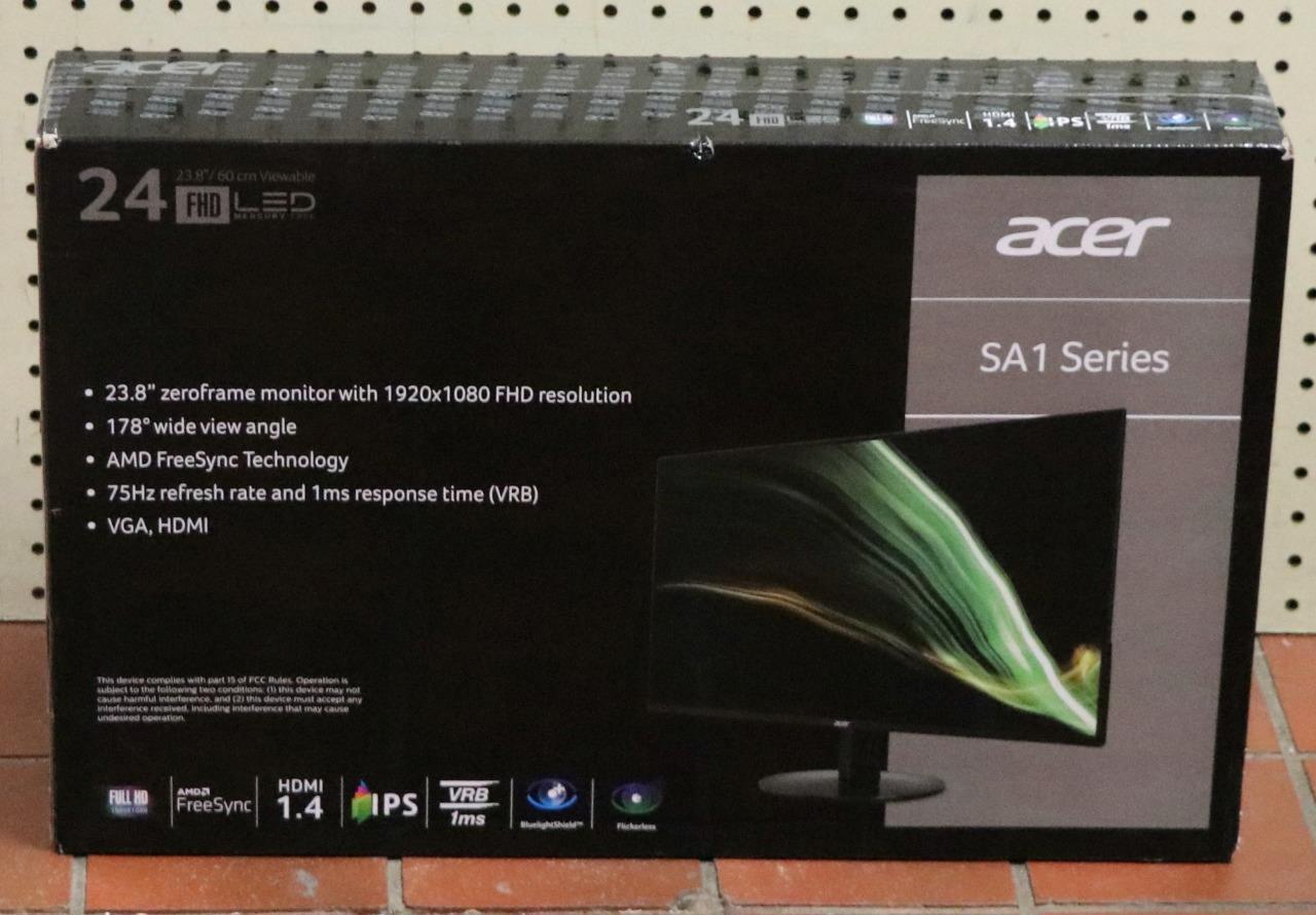 NEW - Acer SA241Y 23.8