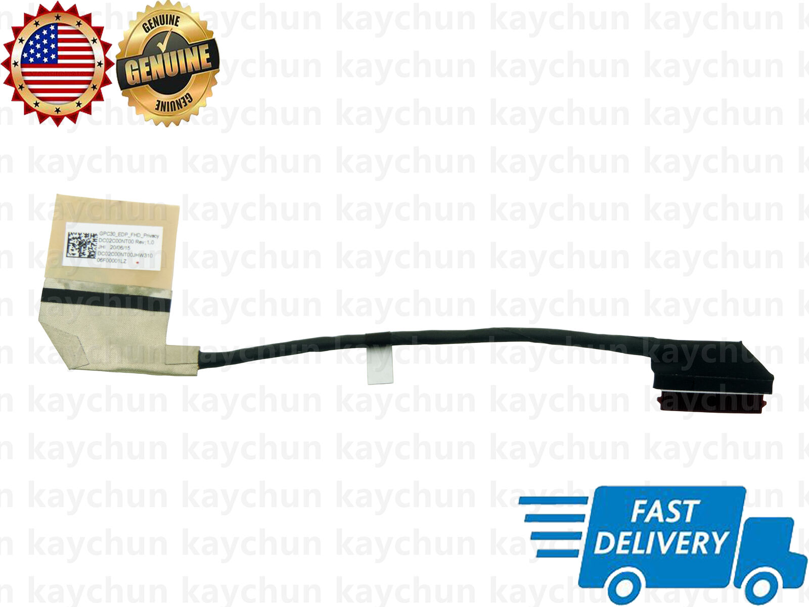 Genuine For HP ENVY 13-ba1097nr LCD LED Video Display Screen EDP Cable FHD 30pin