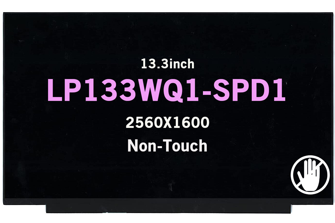 New 13.3in LP133WQ1-SPD1 LP133WQ1 SPD1 LCD QHD Non-Touch Screen Display 76% NTSC