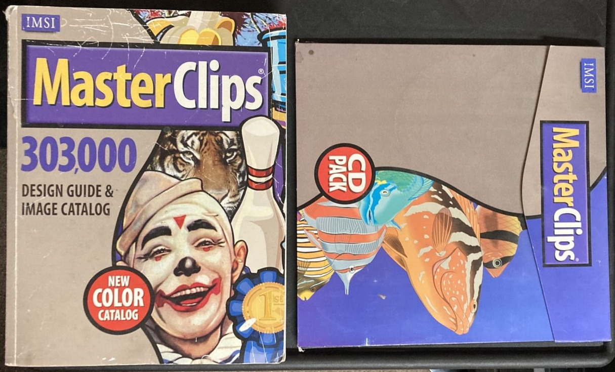 Master Clips Book & 20-CD set, 30,300 Premium Image Collection