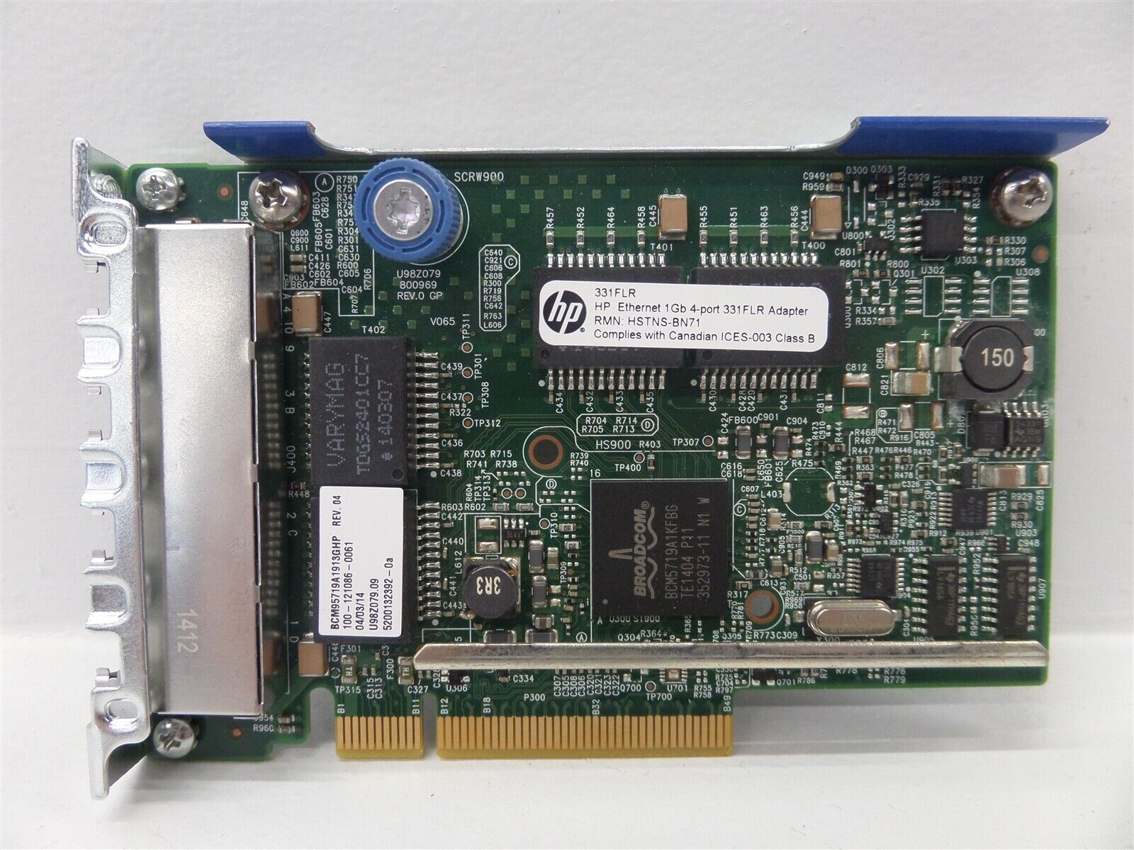 HP 634025-001 4-port Ethernet Adapter Card